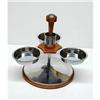 Image 1 : DECO CHROME/BAKELITE SERVING STAND  #1643353