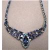 Image 1 : LOVELY PURPLE RHINESTONE NECKLACE #1643444