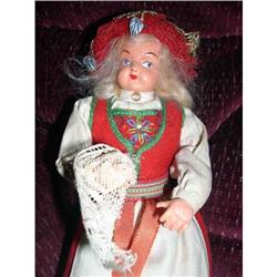 Norwegian Hardanger bride Doll #1643525