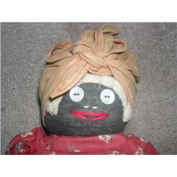 Cotton Black Cloth Doll #1643556