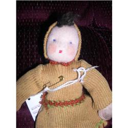 8" German Cloth Girl 1940's #1643600