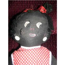 11" Black Cloth Doll #1643601