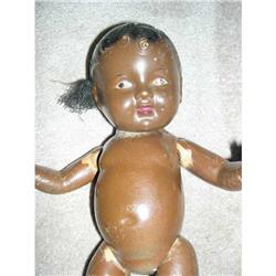 12" Black Composition Baby ( AS IS) #1643605