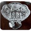 Image 1 : ABP Pinwheel Hex Hobstar Jelly Compote #1643701
