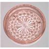 Image 1 : Jeannette Cube Pink Depression Glass Coasters 6#1643889