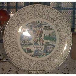 Decorative Commemorative Gettysburg Plate #1643998