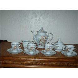 Porcelain Cherubum Tea Set #1644003