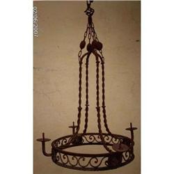 Wrought Iron European Ceiling Chandelier #1644054