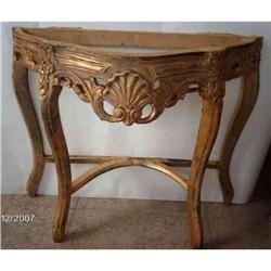 French Gold Leaf Console Table Base #1644057