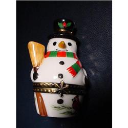 Christmas Authentic hand-painted Limoges box  #1644178