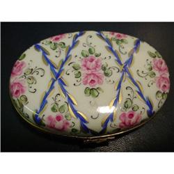 French hand painted Limoges box signed  #1644249