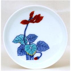 5 Japanese Nabeshima Imari Imaemon Studio Dish #1644263