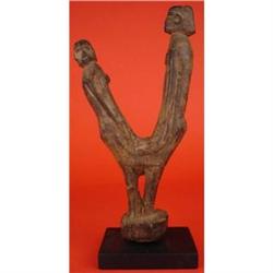 Rare Joined Lobi Couple, African Sculpture #1644395