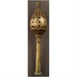 19th Century Indian Brass Baby Rattle #1644404