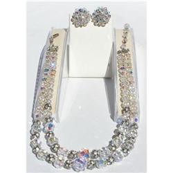 Swarovski Crystal Double Strand Necklace & #1644475