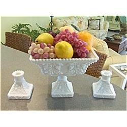 Beaded Panel Grape Compote Set #1644596