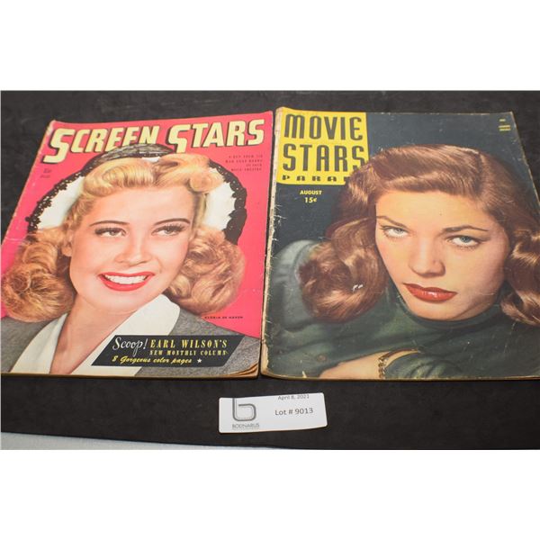 1945 MOVIE MAGAZINES