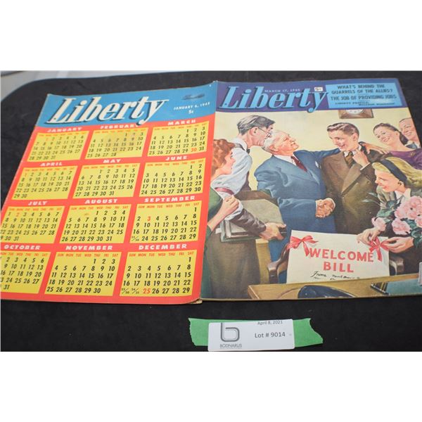 1945 LIBERTY MAGAZINES