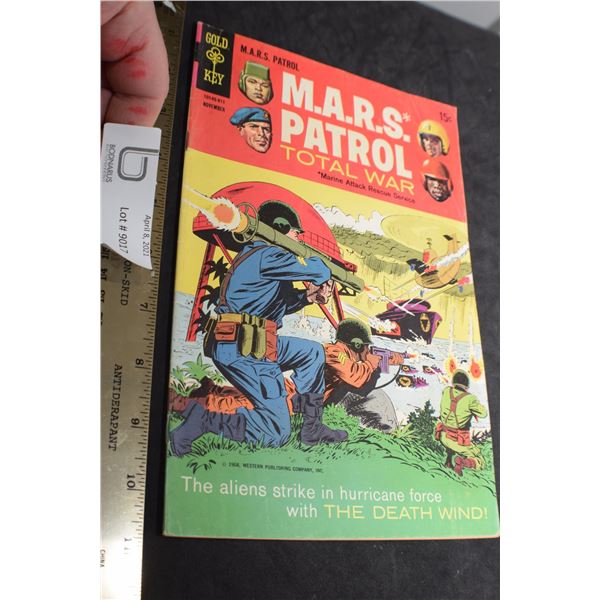 15 CENTS MARS PATROL COMIC BOOK