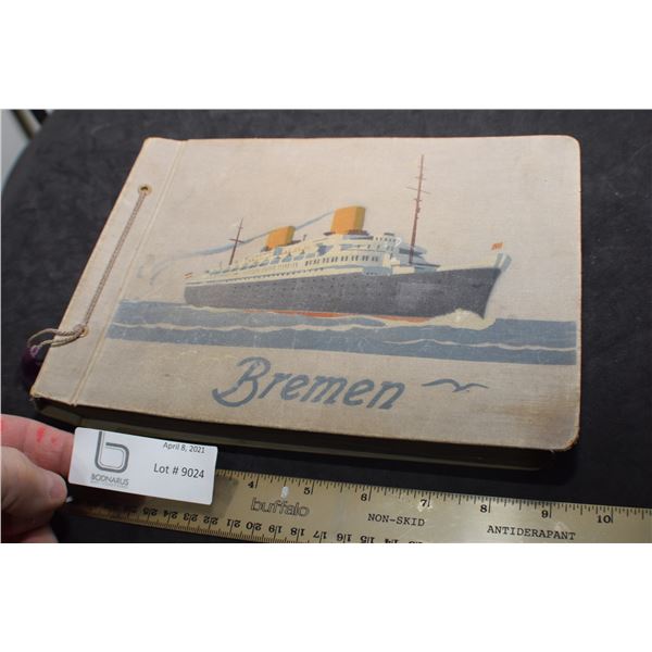 ANTIQUE POSTCARDS AND PHOTO BOOK