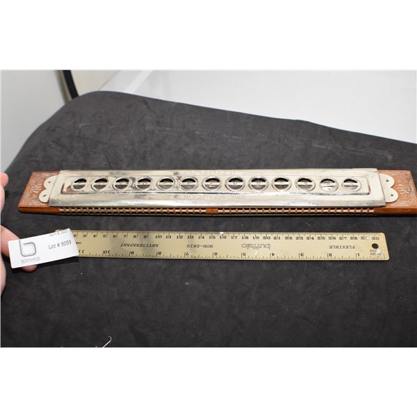 16 INCH LONG HARMONICA