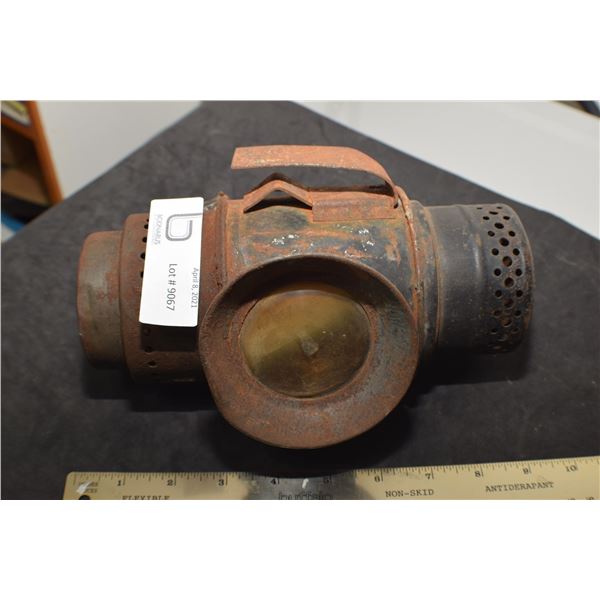 E T WRIGHT AUTO OR BOAT LANTERN