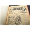 Image 4 : HUGE BOYS CHUM BOOK , 1919 - COLLECTION OF MAGAZINE STORIES 600 PLUS PAGES
