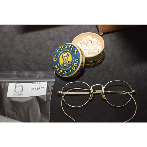 ANTIQUE BEADS AND GLASSES