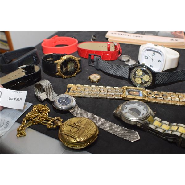 POCKET WATCH . WATCH BANDS ETC