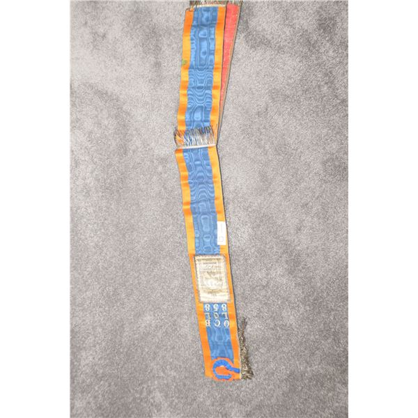 ANTIQUE ORANGEMANS / MASONS SASH