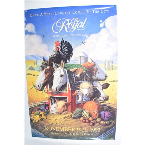 1993 ROYAL EX TORONTO FARM POSTER