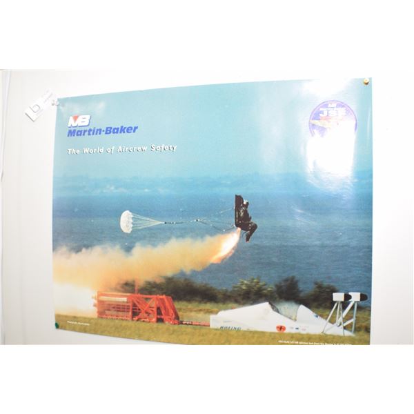 VINTAGE EJECTION SEAT POSTER