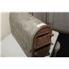 Image 1 : ANTIQUE 1902 LAST PAT. U.S. MAILBOX CAST AND GALVANIZED