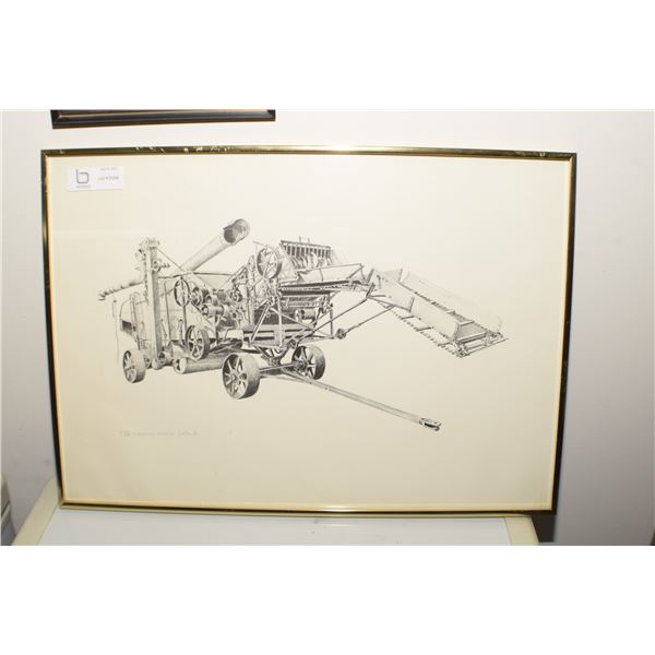 LTD ED THRESHING MACHINE