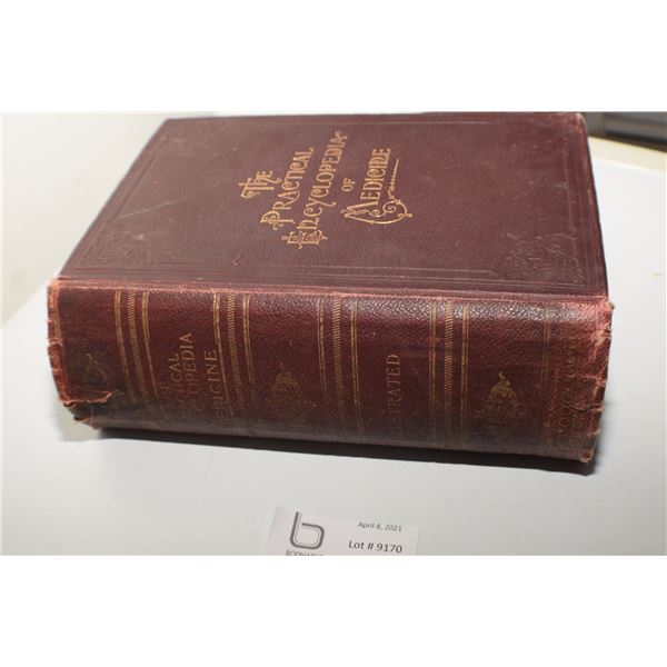 1897 MEDICAL ENCYCLOPEDIA OF MEDICINE 1300 + PAGES