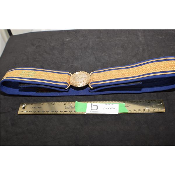 RCAF DRESS BELT AND BUCKLE