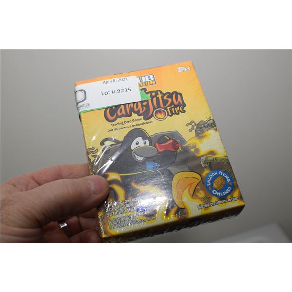 CARD-JITSU TOPPS SET MIB