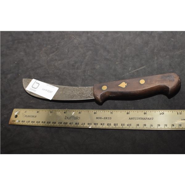 FRIED. HERDER ABR. SOHN SOLINGEN PROFESSIONAL ANTIQUE KNIFE ACE OF SPADES HANDLE