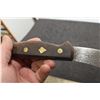Image 3 : FRIED. HERDER ABR. SOHN SOLINGEN PROFESSIONAL ANTIQUE KNIFE ACE OF SPADES HANDLE