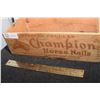 Image 1 : FINGER JOINT HORSE SHOE NAIL BOX