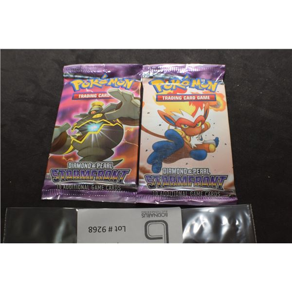 POKEMON X 2 SEALED PACKS TRADING CARD