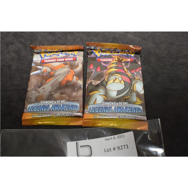 POKEMON X 2 SEALED PACKS TRADING CAR