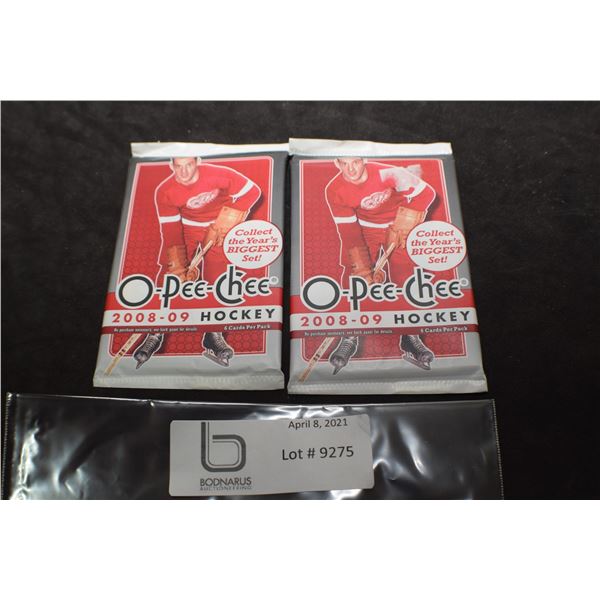 2008-09 O-PEE-CHEE  SEALED HOCKEY CARDS PACKS