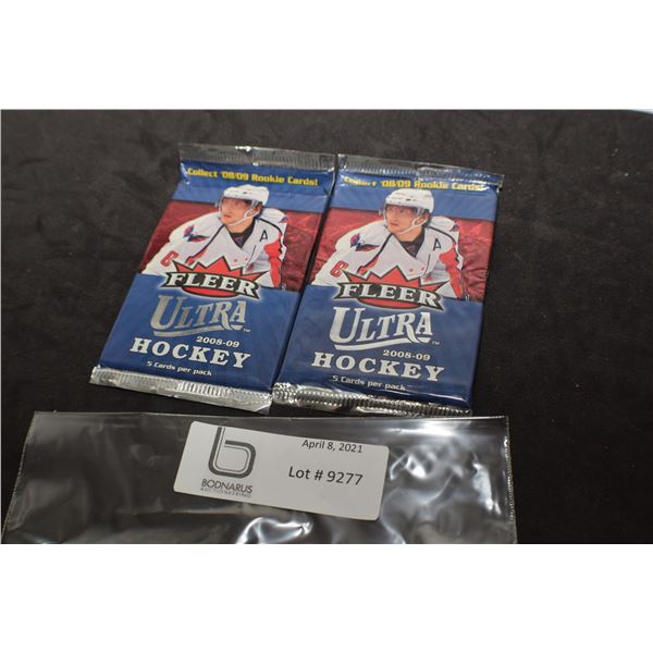 2008-09 FLEER  SEALED HOCKEY CARDS PACKS