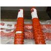 Image 2 : (4X THE MONEY) Four Refills of Orange Plastic Safety Fence: 4ft x 50ft