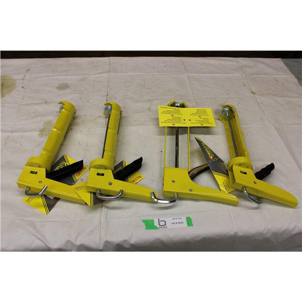 Four Caulking Guns