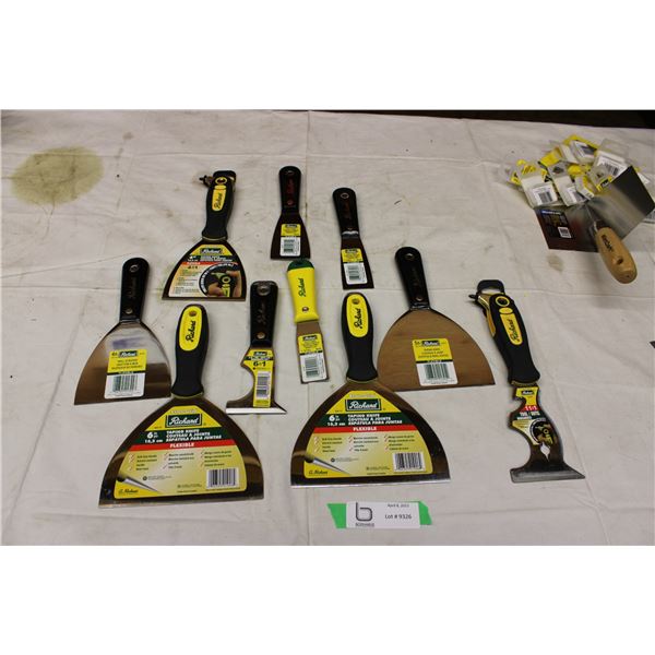 Assortment of Taping Knives