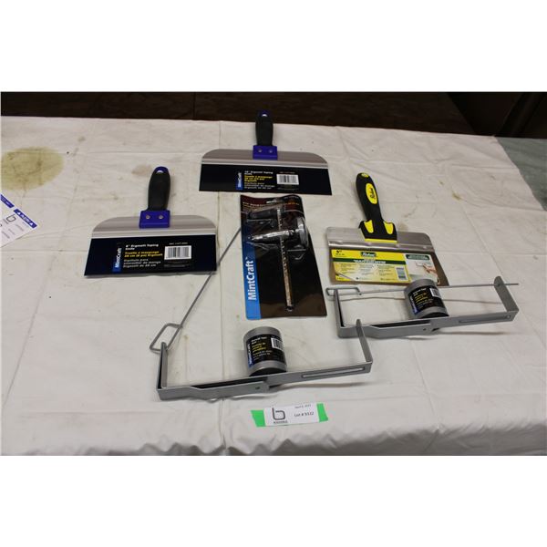 Assorted Drywall Tools