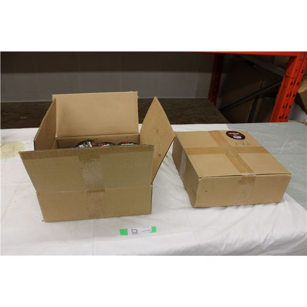 Two Boxes of Levelling Footing Posts (24 in Total)
