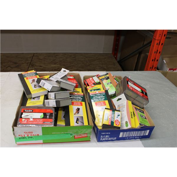 (2X THE MONEY) Two Boxes of Assorted Sanding Blocks